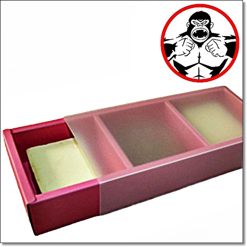 럭키 선물박스 pp슬라이드3p 255x95x40mm 1묶음100장