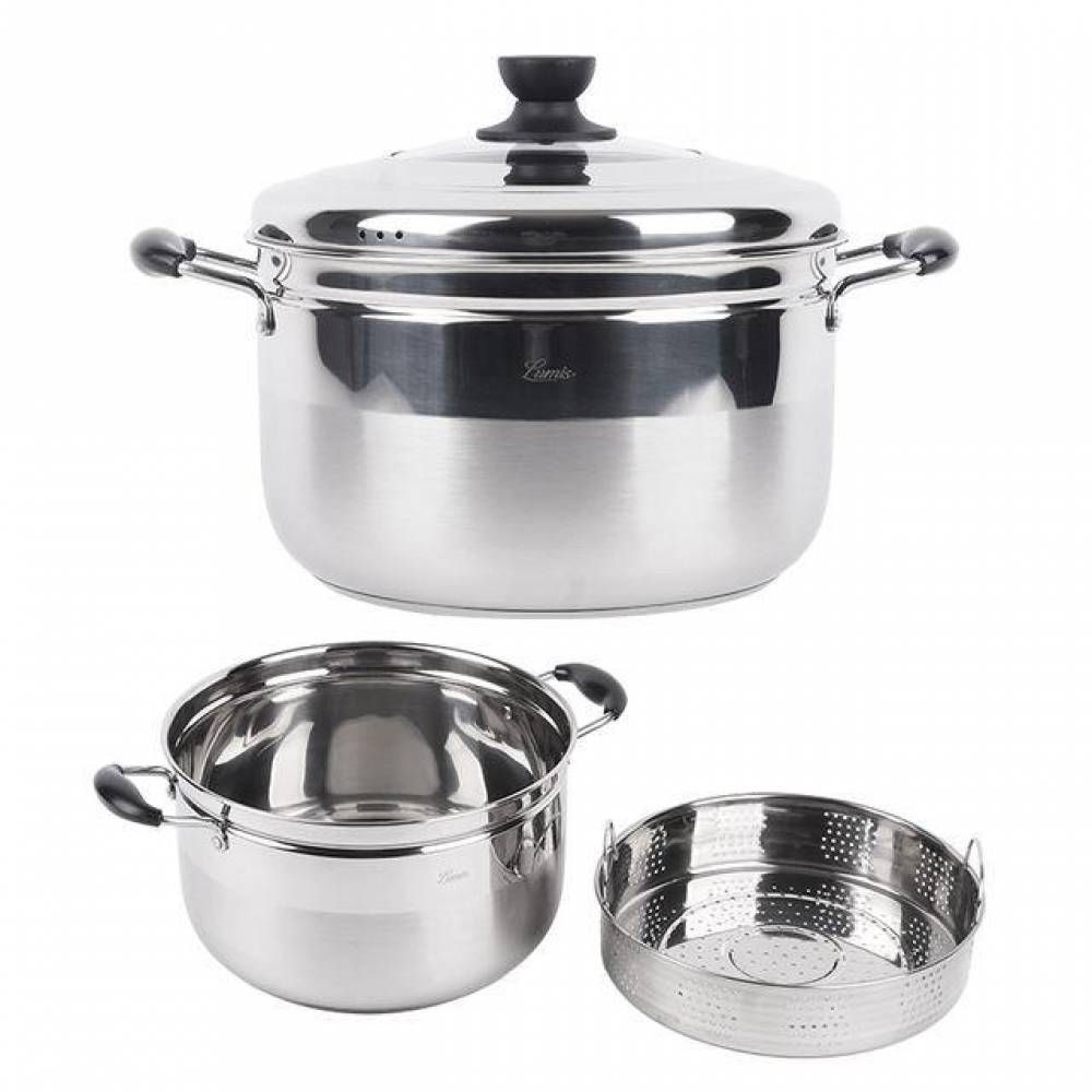 스텐 인덕션 찜통 만두 냄비 찜기