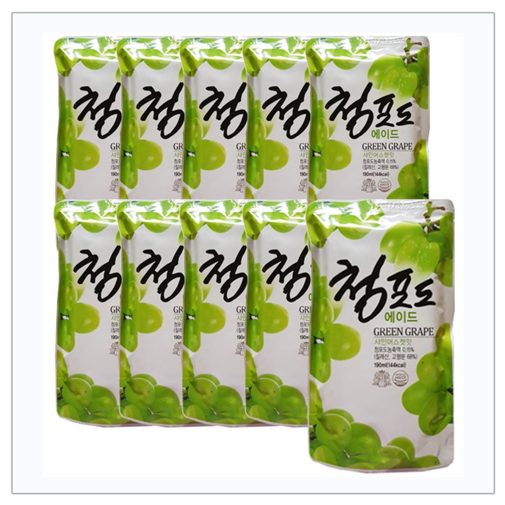 청포도에이드190ml x 10