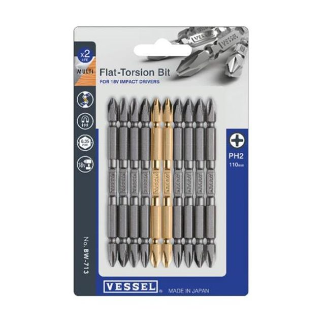 117571 토션비트세트 BW-713 (샵)2 x 110mm