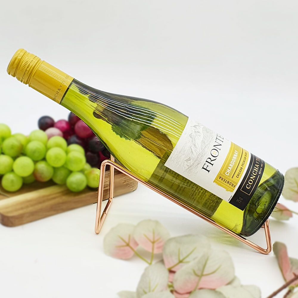 와인보관 와인소품 와인홀더 로즈골드 1구 와인랙 와인꽂이 진열대