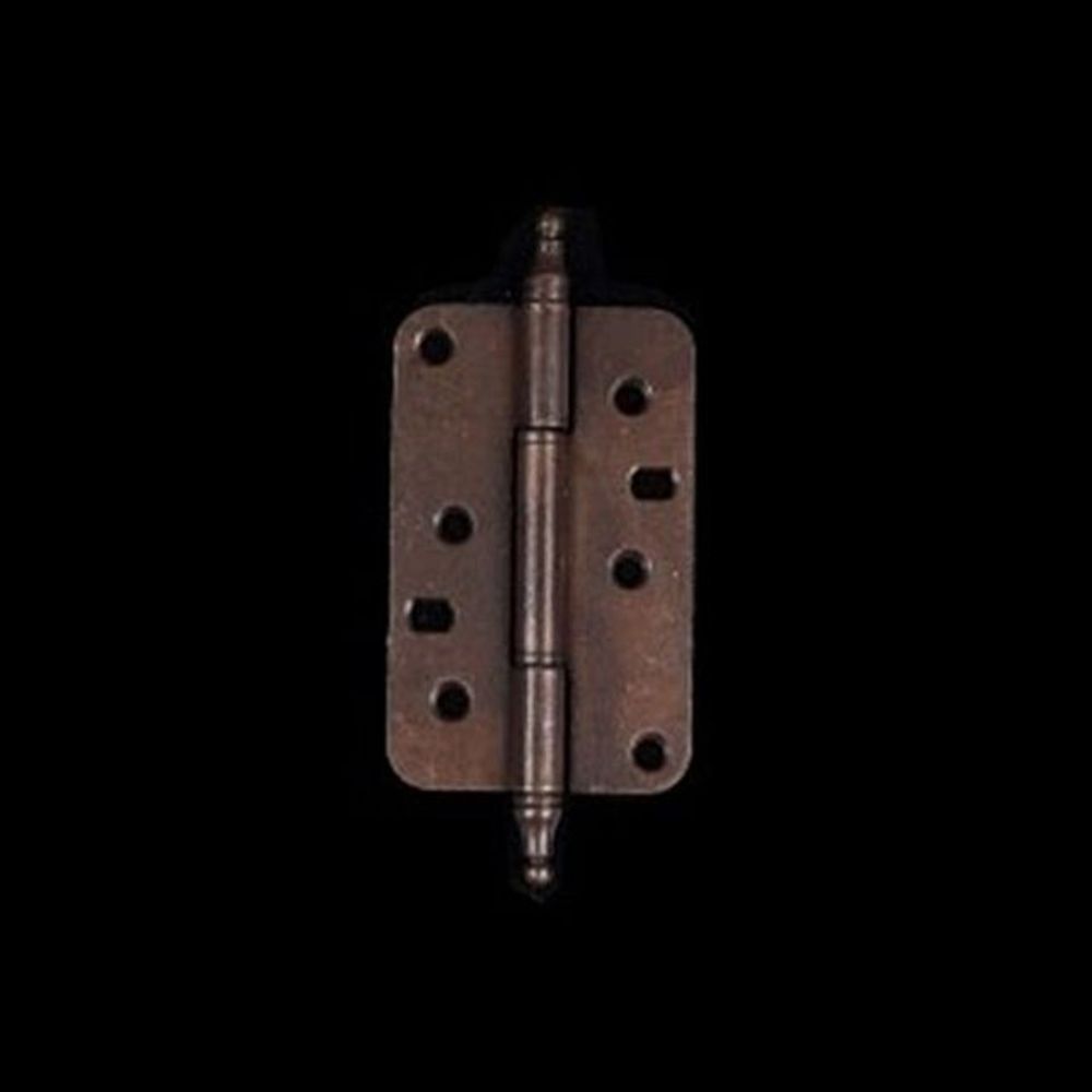 스텐 경첩 꺽쇠 평철 고정쇠 브라켓 갈색 3in 50개