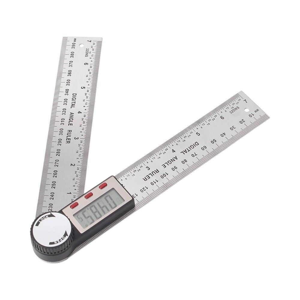 스틸 전자 각도기 (20cm) JT31