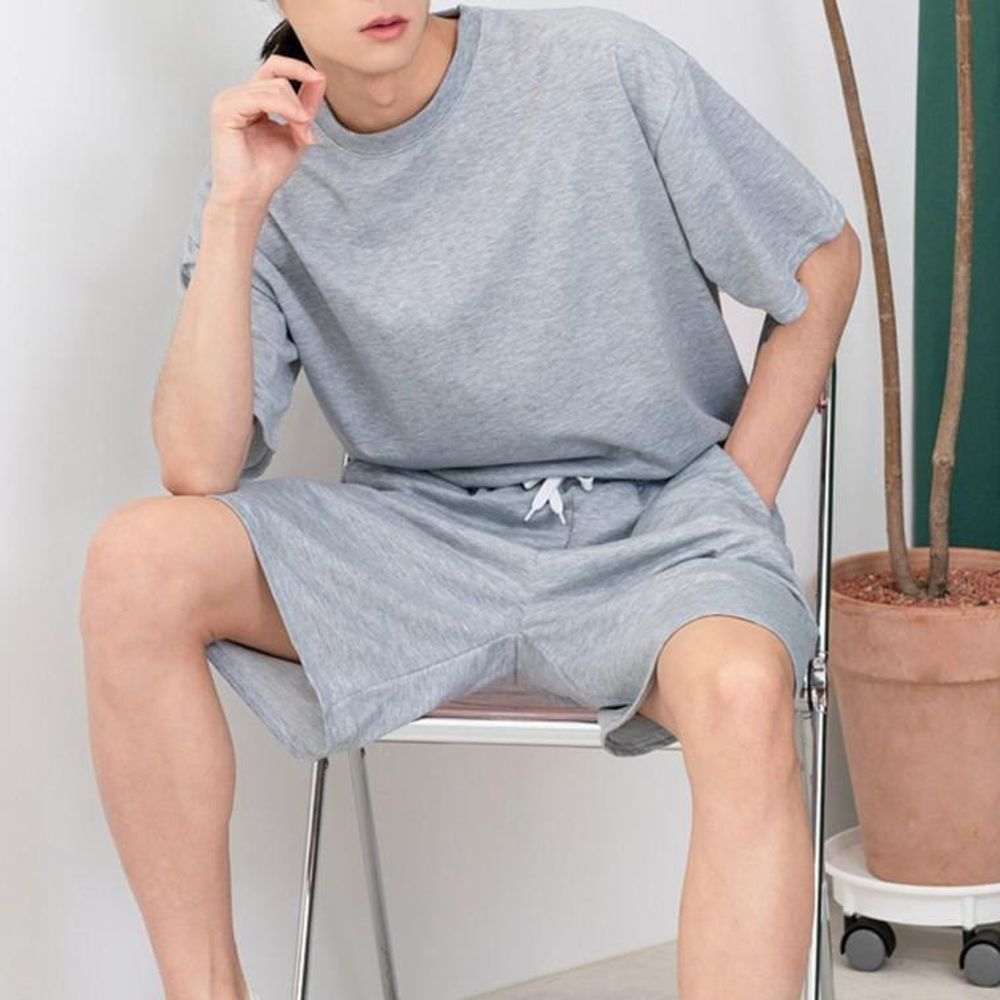 남성 남자 티셔츠 바지 상의 하의 세트
