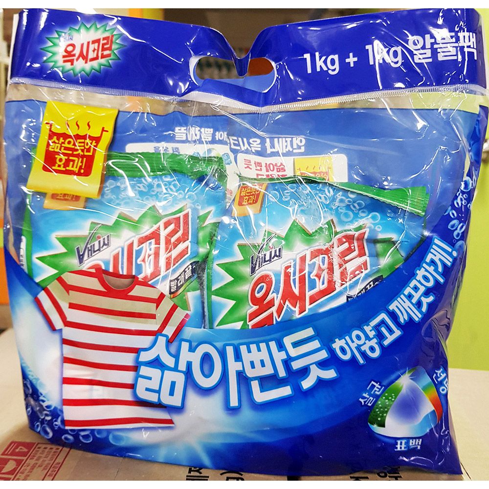 옥시크린 리필 1kg x2입 업소 식당용 업소용 식당