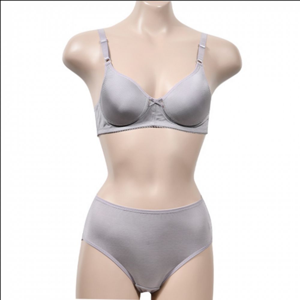 브라세트 노와이어 인견 브라팬티 세트 사이즈넉넉한