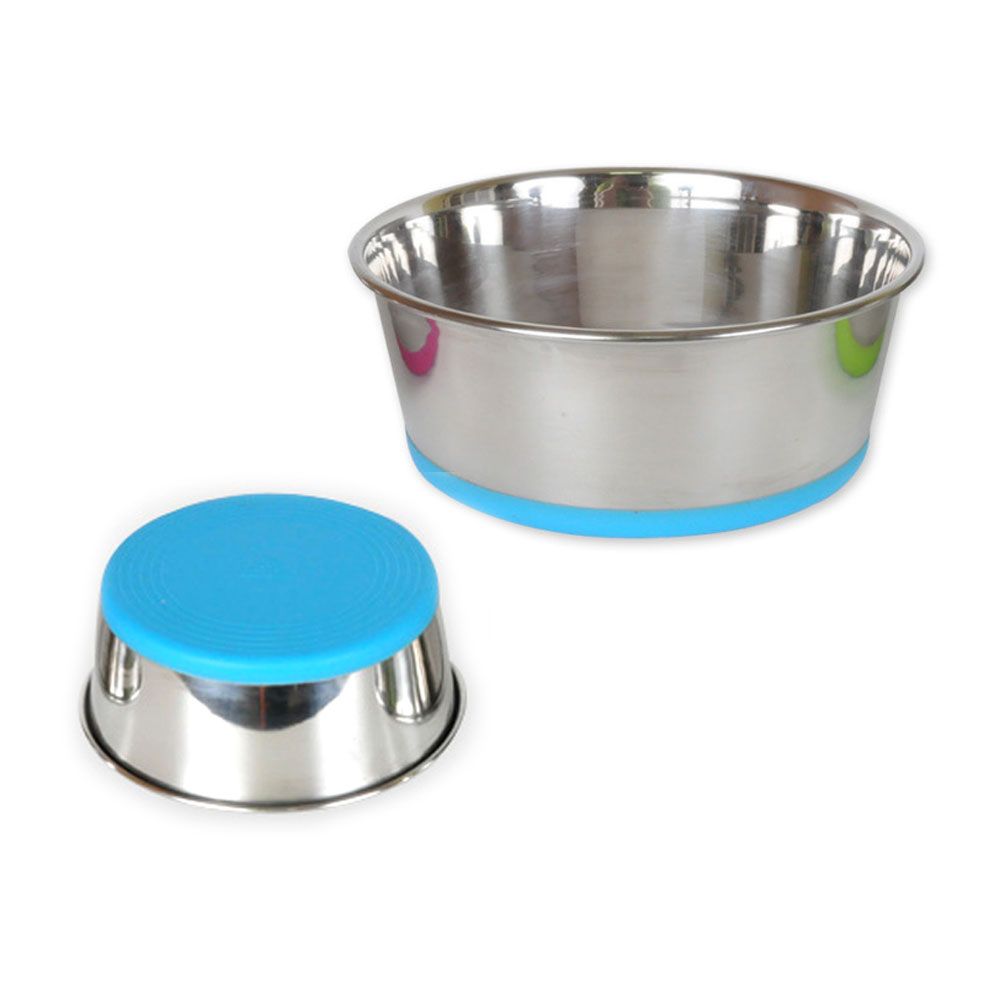 아이티알,NE 스테인레스 보울 식기 (M) 강아지 고양이 사료 물그릇