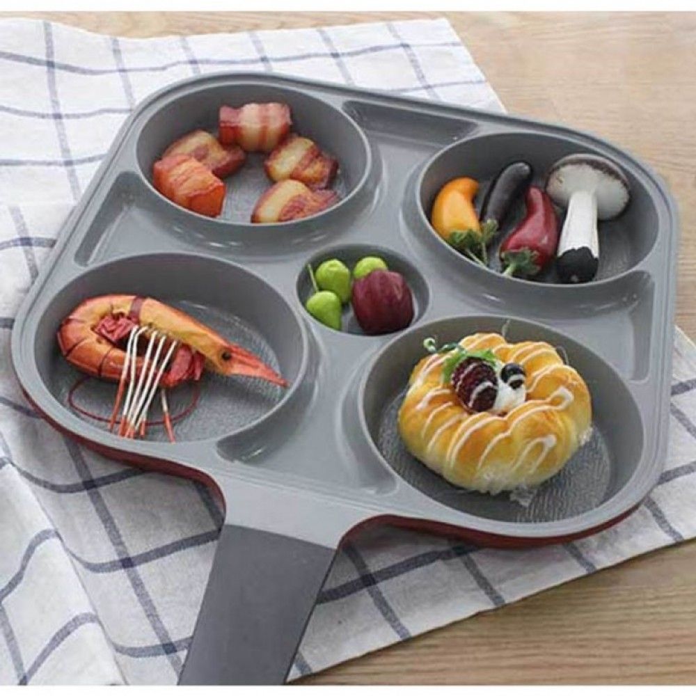 에그 스팀팬 브런치 조리용 4구 후라이팬