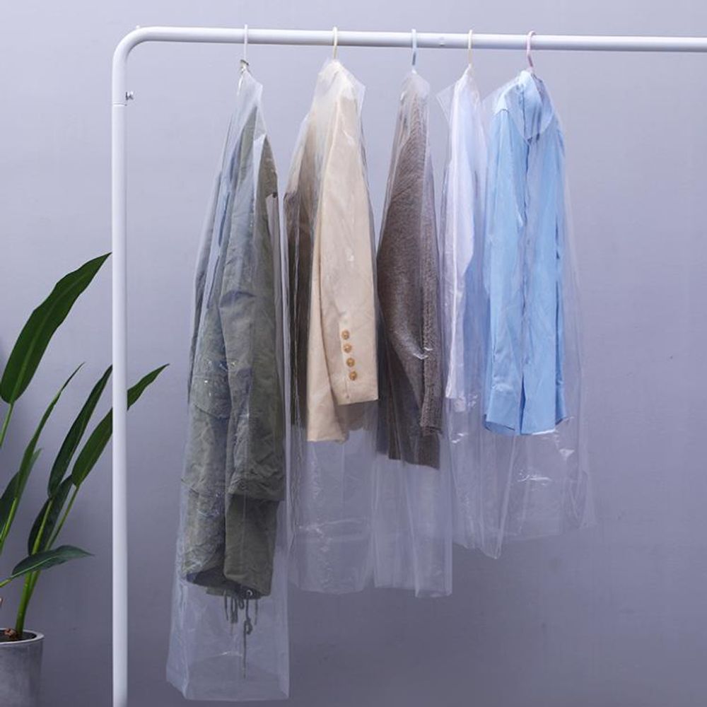 세탁소 비닐 옷커버 약100매 60x120cm 의류커버 방진