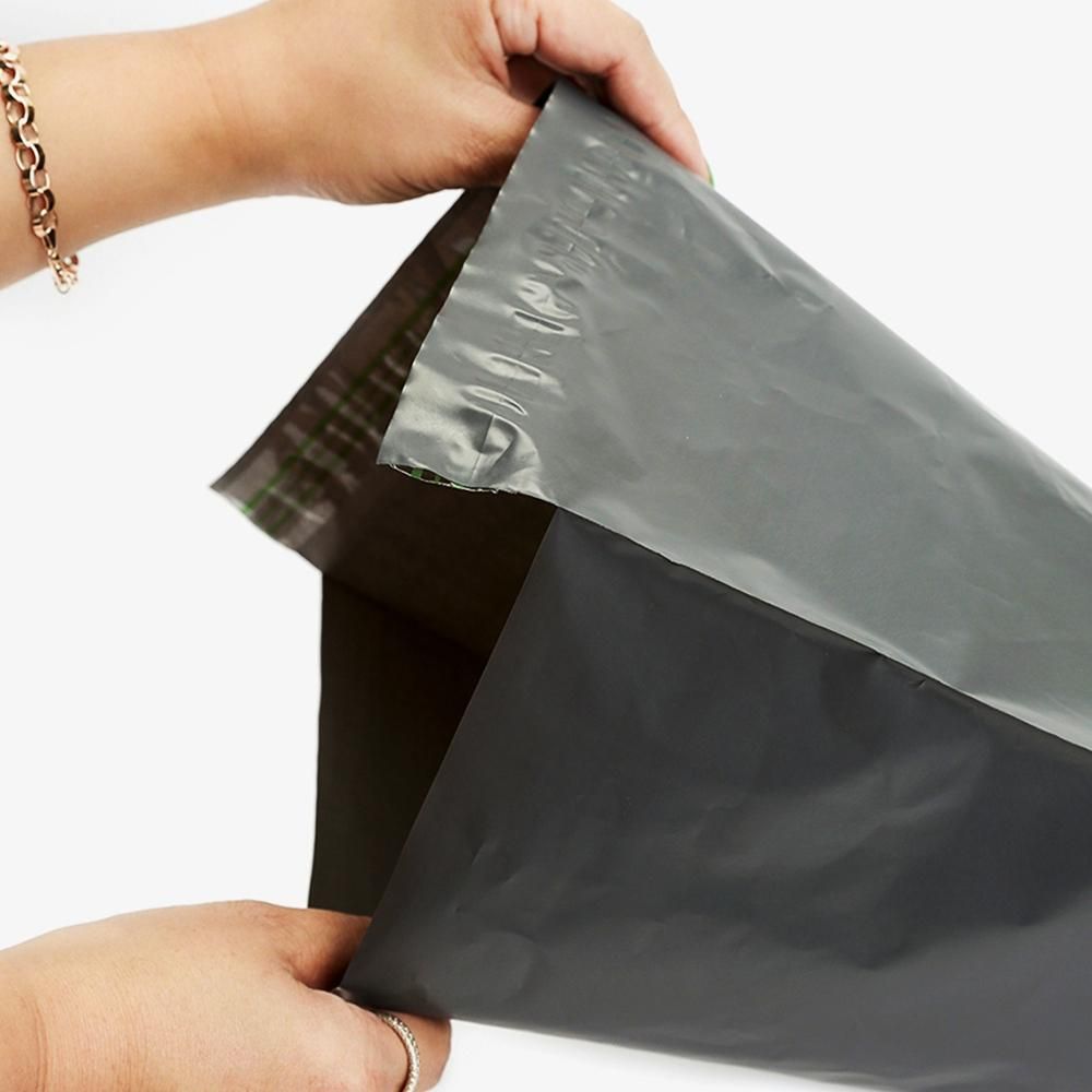 HDPE 택배비닐 100p 회색 50x60cm 질긴 포리백 대량