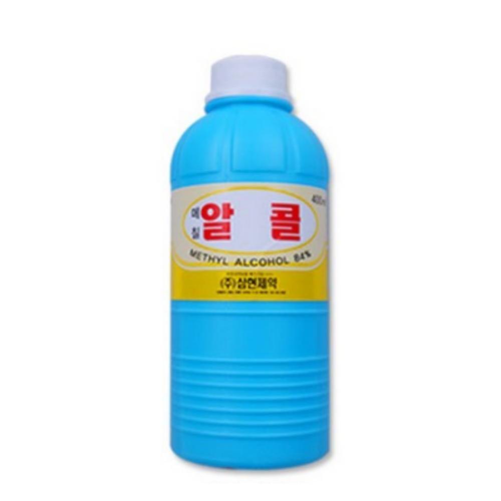 메칠알콜 공업용 메탄올 국산 400ml 10개