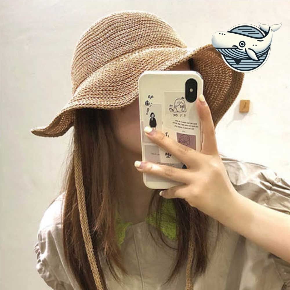 여름통풍 접이식 벙거지모자 캐주얼 썬햇 모자