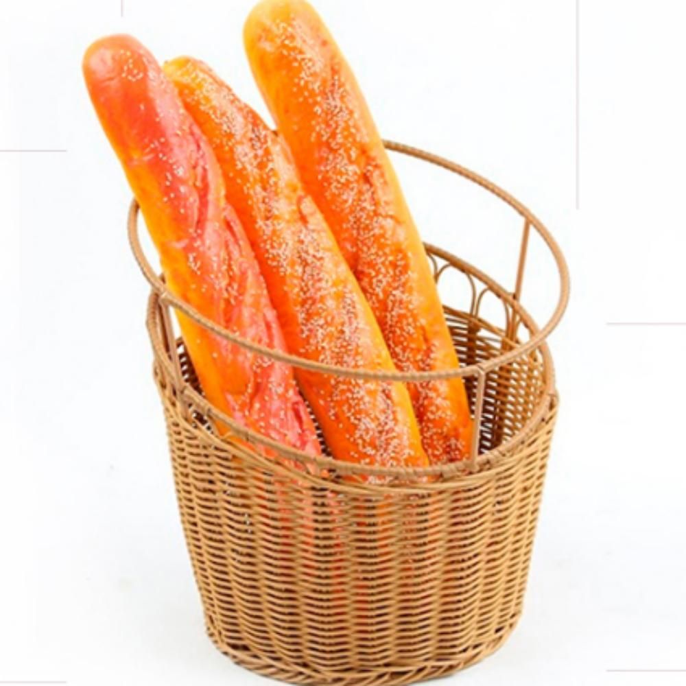 바게트 바구니 바스켓 라탄 원형 보관 인테리어