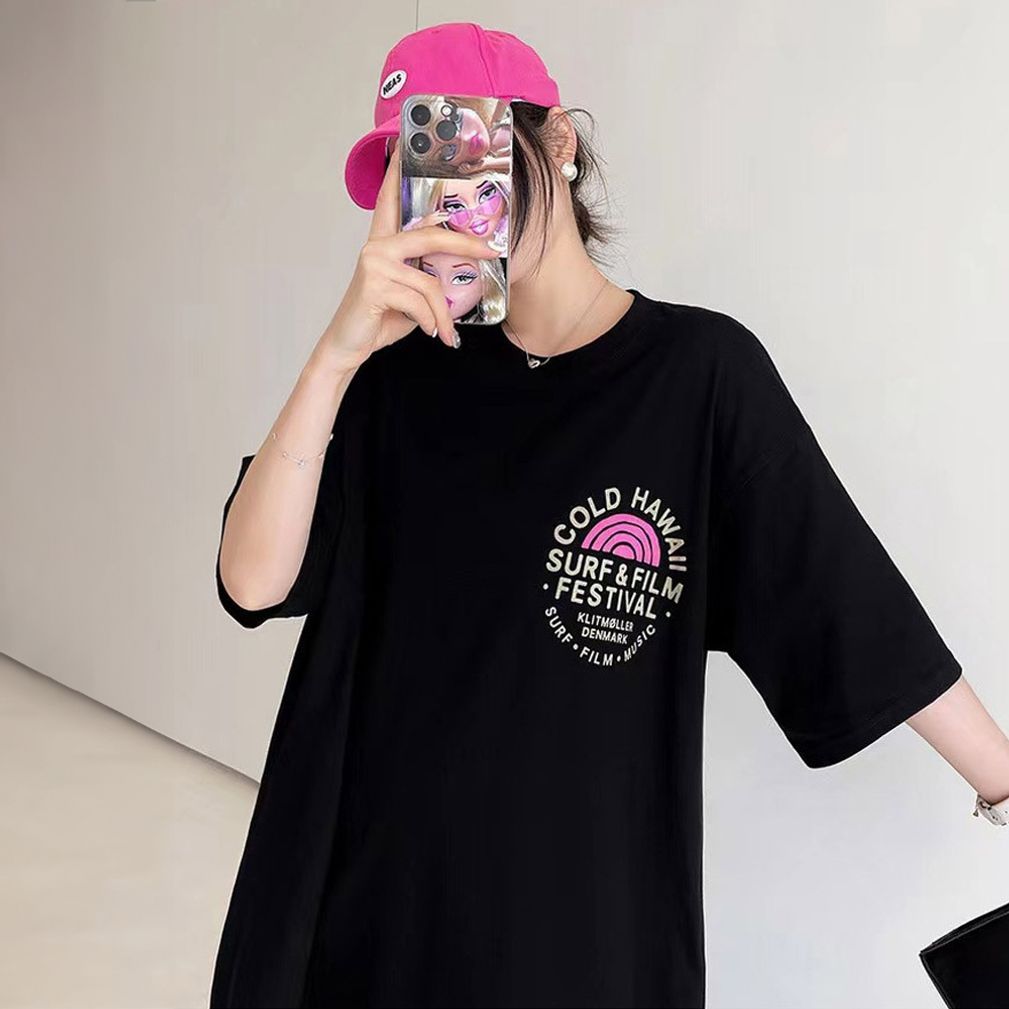 마담옷 여성미시큰옷 양면로고프린트원피스 404
