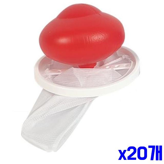 색상랜덤 x20개 빙빙볼 1P 세탁기 고양이털제거