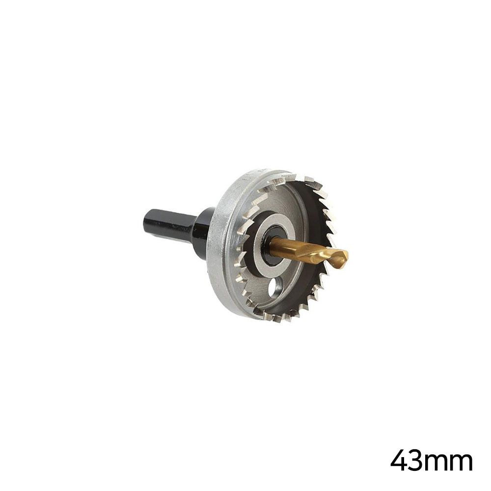 43mm 금속용 홀쏘 HSS