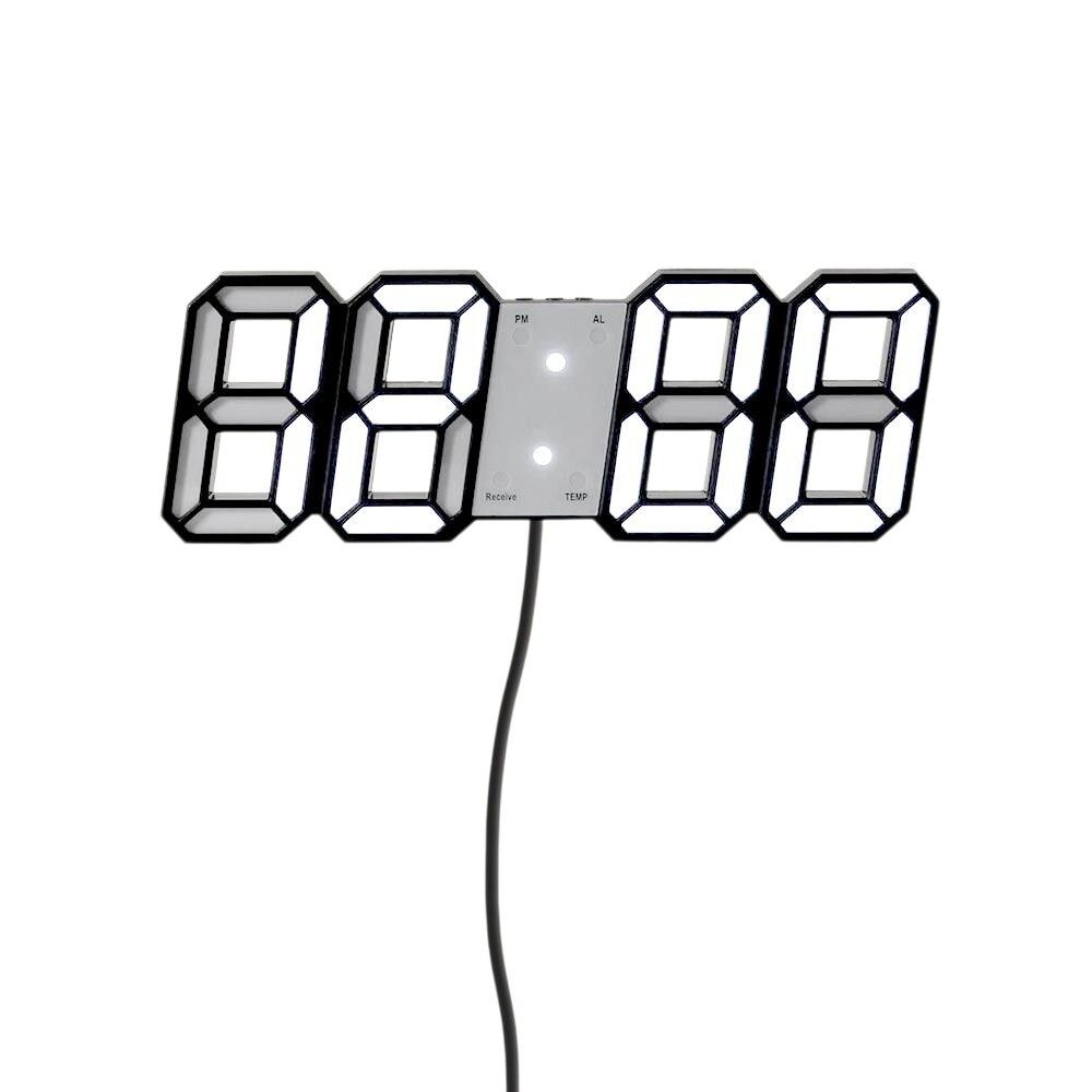 LED 스마트 시계 (블랙 화이트) JT38