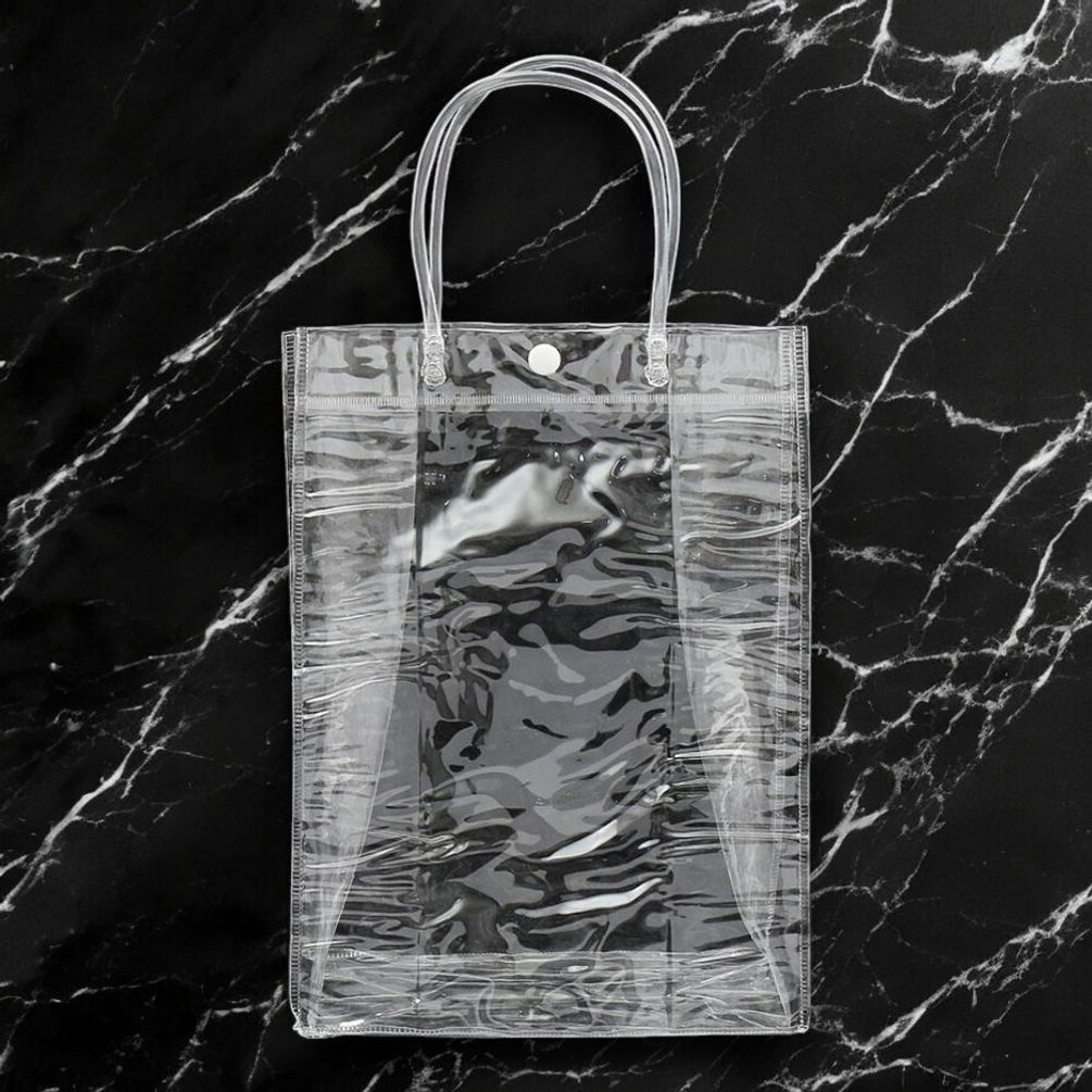 게더릭 투명 PVC 쇼핑백 10p세트 (20x26cm)