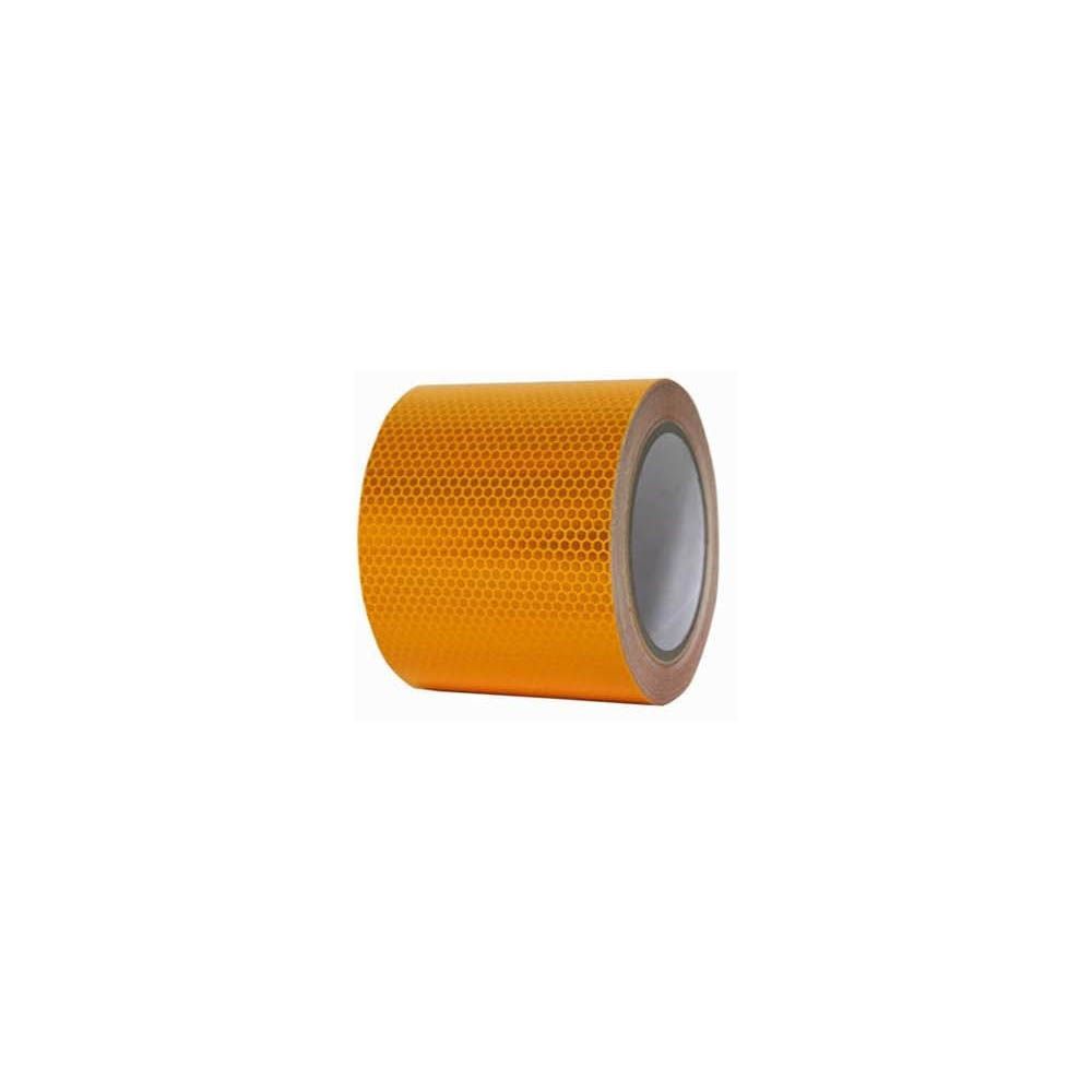 10m 황색 반사 테이프 고휘도 150mm x 벌집 무늬