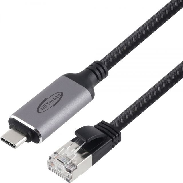 UCRJ30 랜케이블 일체형 USB TypeC 기가비트랜카드 3m
