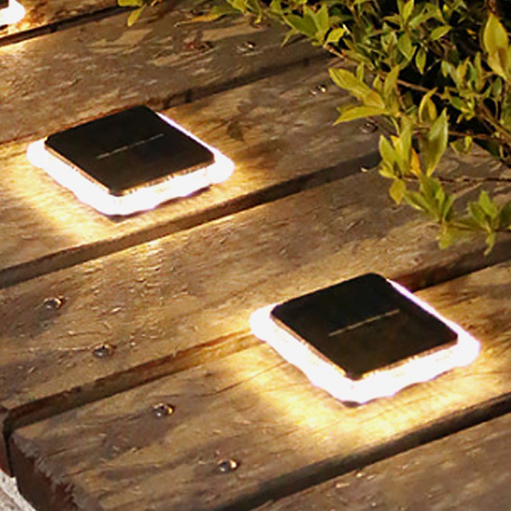 LED 태양광 바닥등 외부 조명 정원등 2p