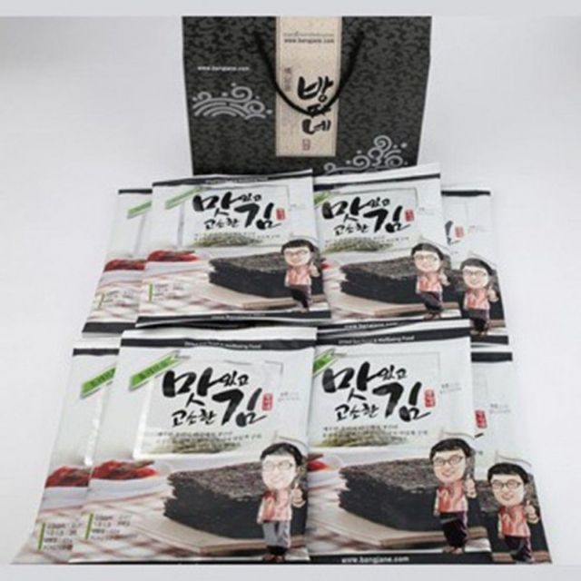 명절선물 김 물 올리브 세트 맛 있는 곱창김 전장