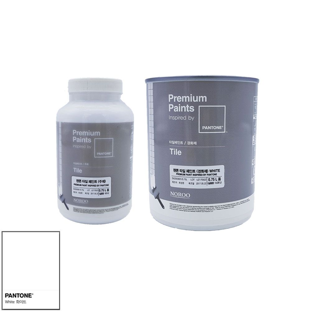 팬톤 프리미엄 타일페인트 750ml 화이트