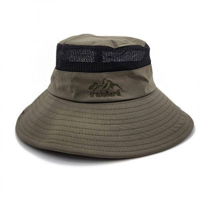 아웃도어 외출 나들이 등산 메쉬 챙모자 남자 벙거지