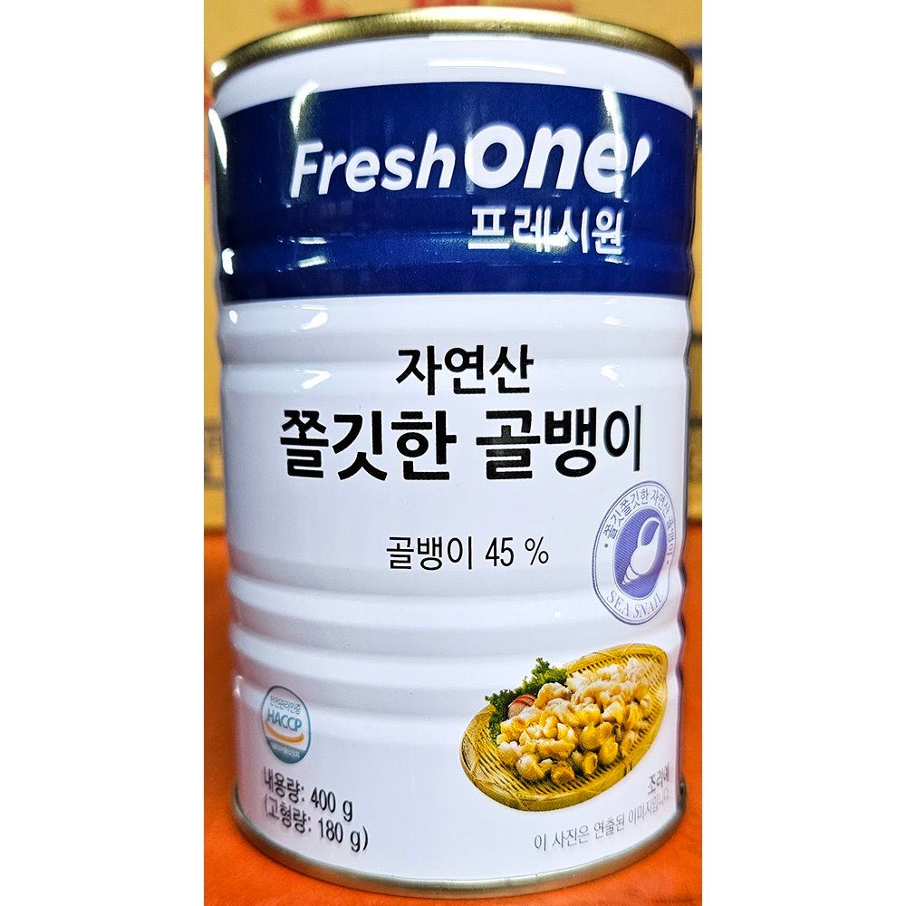프레시원 쫄깃한골뱅이캔(자연산 400g)