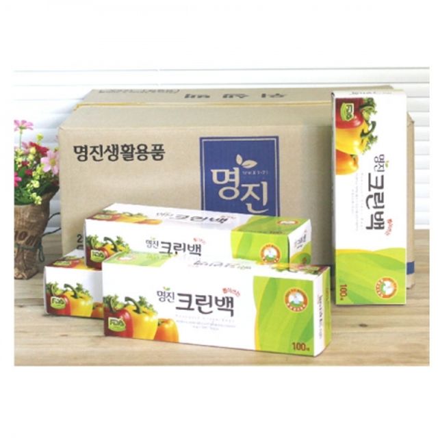 BOX 명진 크린백 (25x35cm) 100매 50개입 위생백
