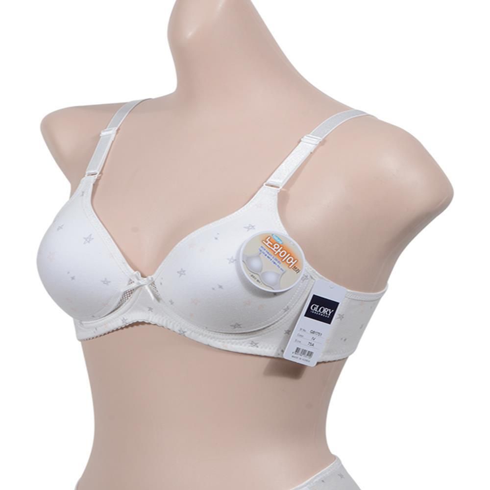 몰드 여아속옷 A컵 감탄 자주 브래지어 내추럴