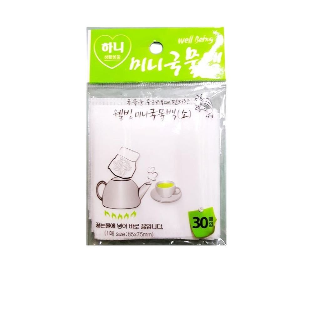 미니국물백 소 30매 85x75 x100개 - 식자재 용품