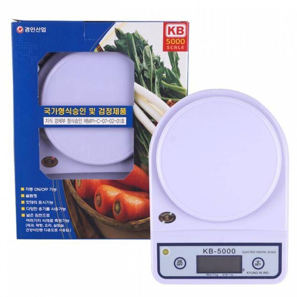 요리주부 저울 디지털 5kg 베이킹측정