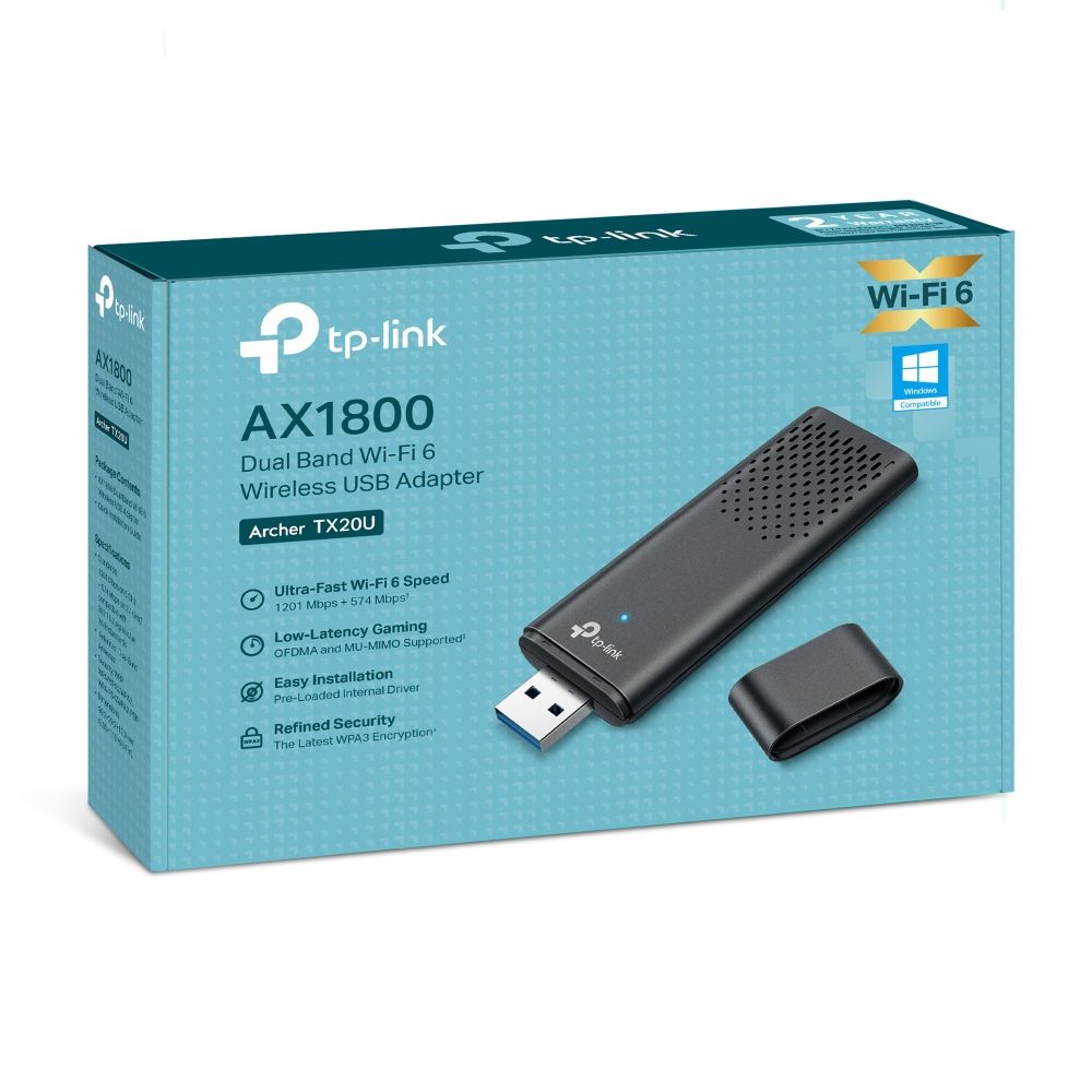 WIFI6 초고속 USB 랜카드 TX20U