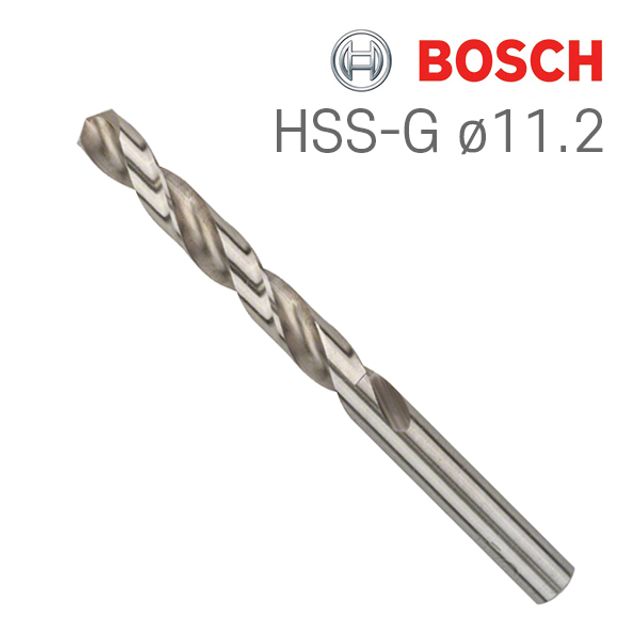 보쉬 HSS-G 11.2x94x142 HSS 메탈드릴비트(5개입)