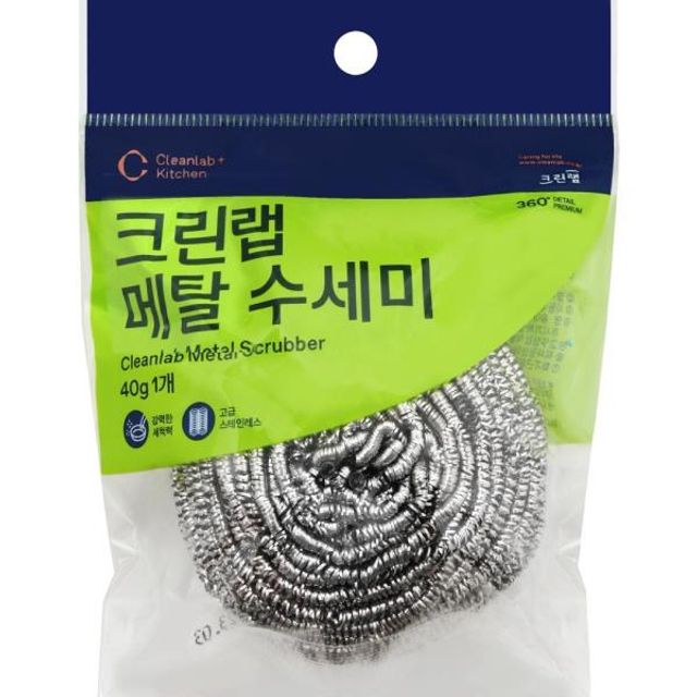 133628 수세미 메탈 수세미 40g