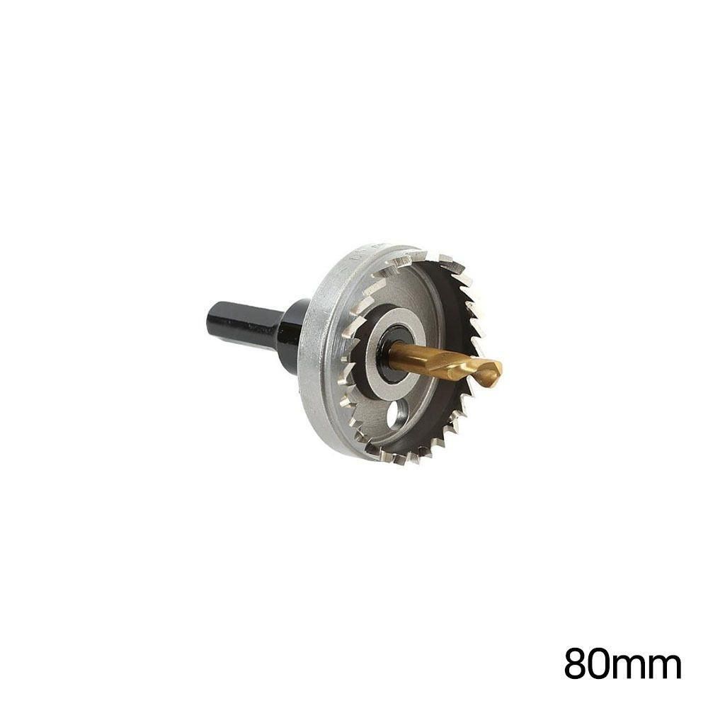 드릴비트 절삭 홀쏘 타공 80mm hss 금속용 철판