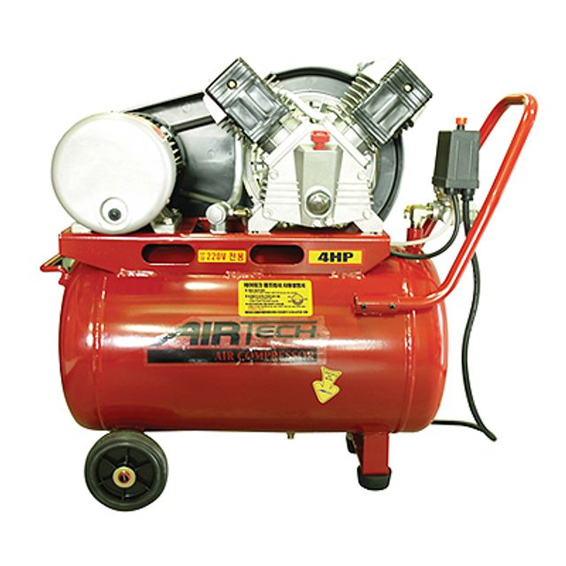 콤프레샤(벨트형) 4.5HP/3.3kw 380L/min 40L 220V 3