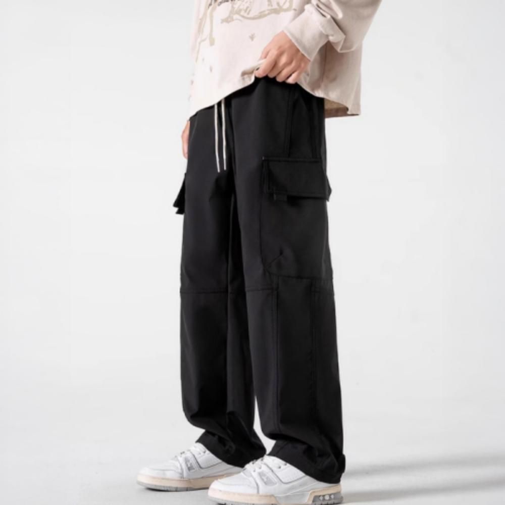 카고 바지 팬츠 남성 루즈핏 포켓 봄 데일리