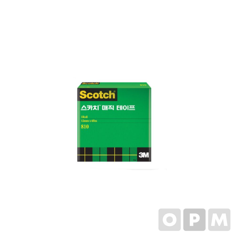 3M 매직테이프 리필 810R 24mmx65m 3인 치(1개입)