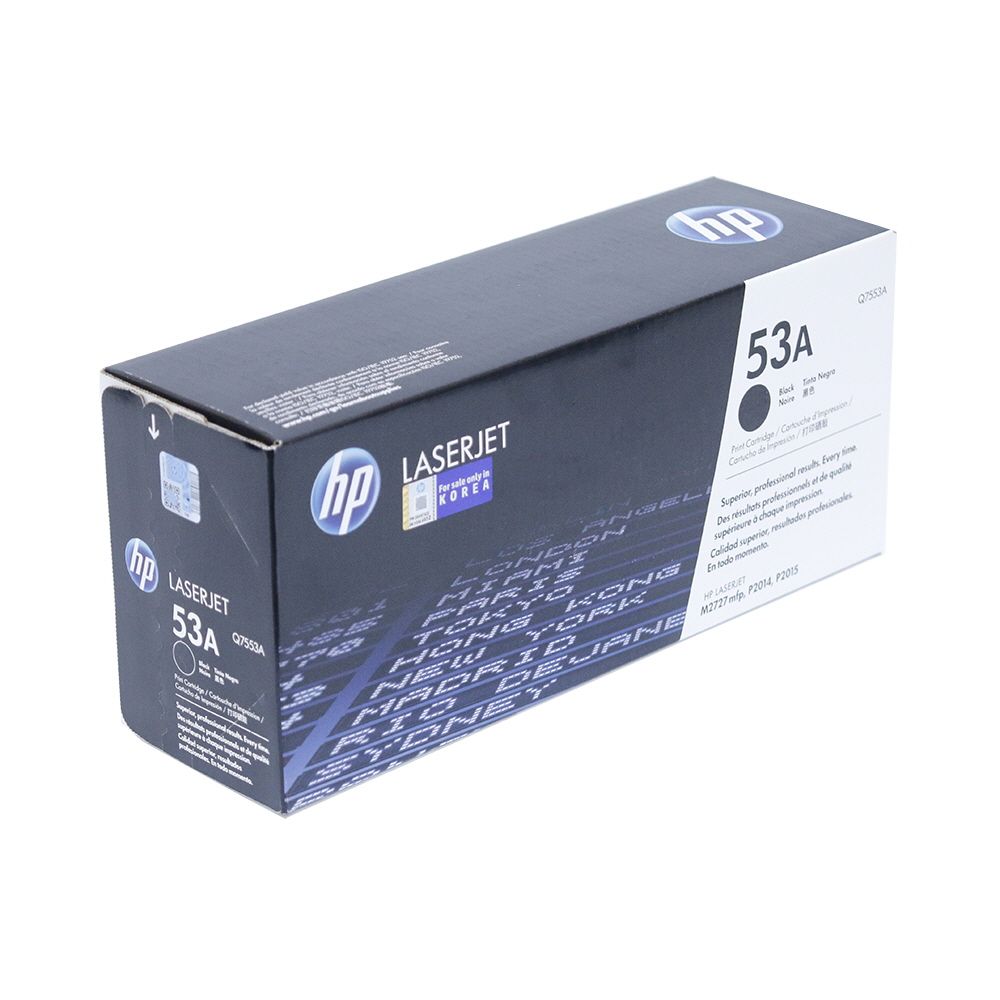 Laserjet P2015 HP 정품토너 Q7553A 검정