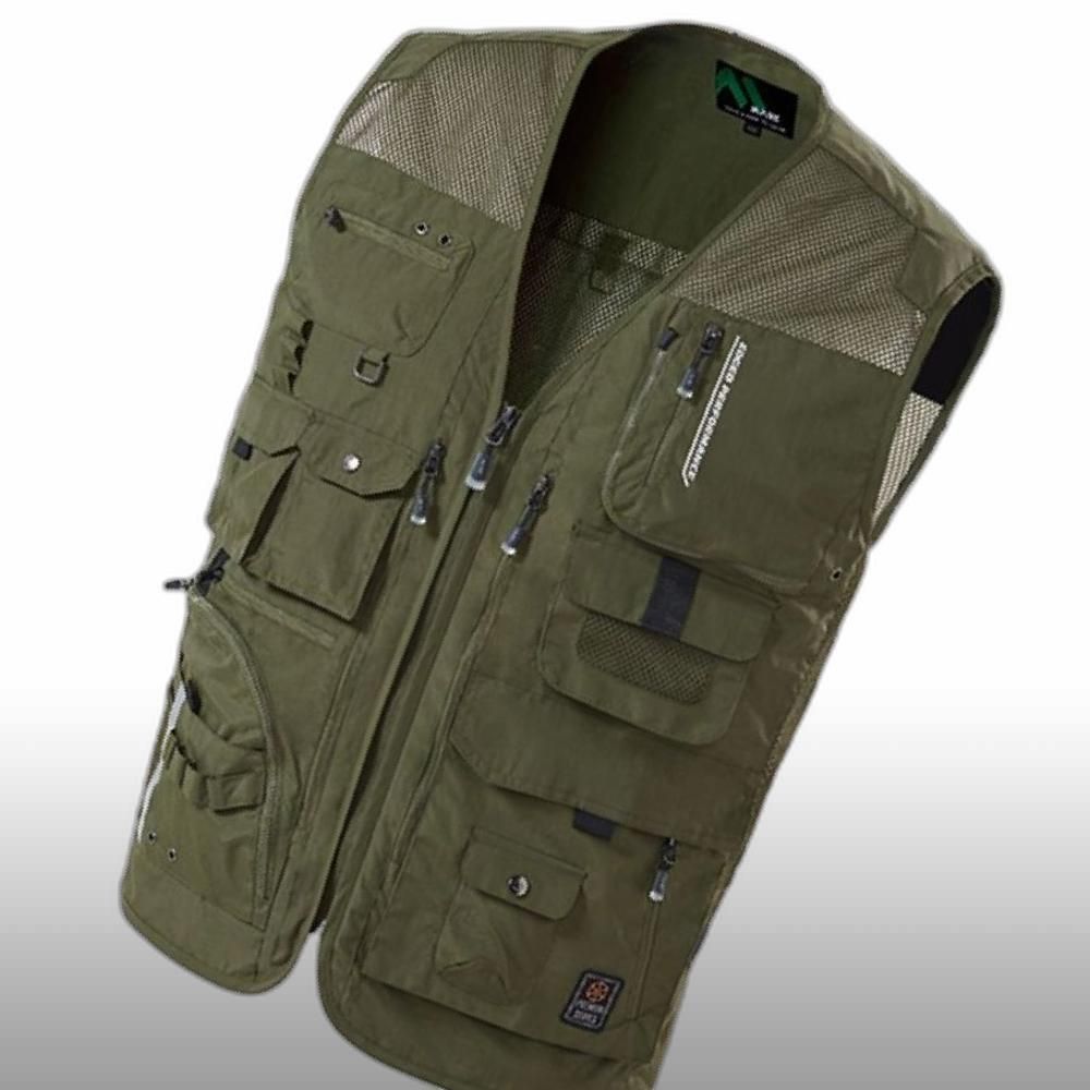 MK-46 타스란 카키 MARK 멀티포켓조끼 산업용품 MRO