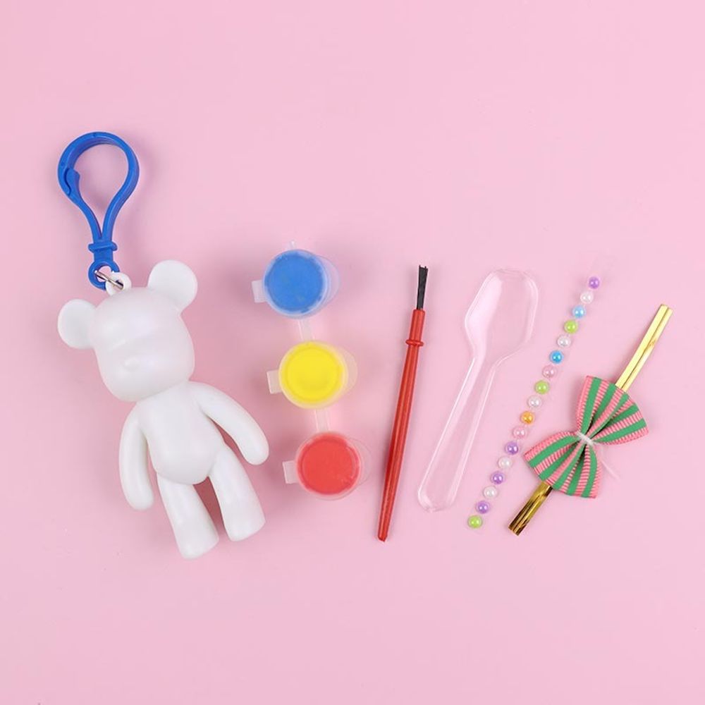 베어 푸어링 DIY 키링 꾸미기 패키지 10개