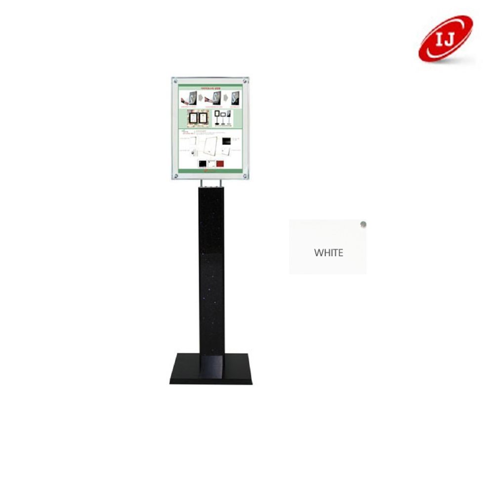 포스터 자석액자 스탠드 LG47B-AP A4 가로세로 흰색