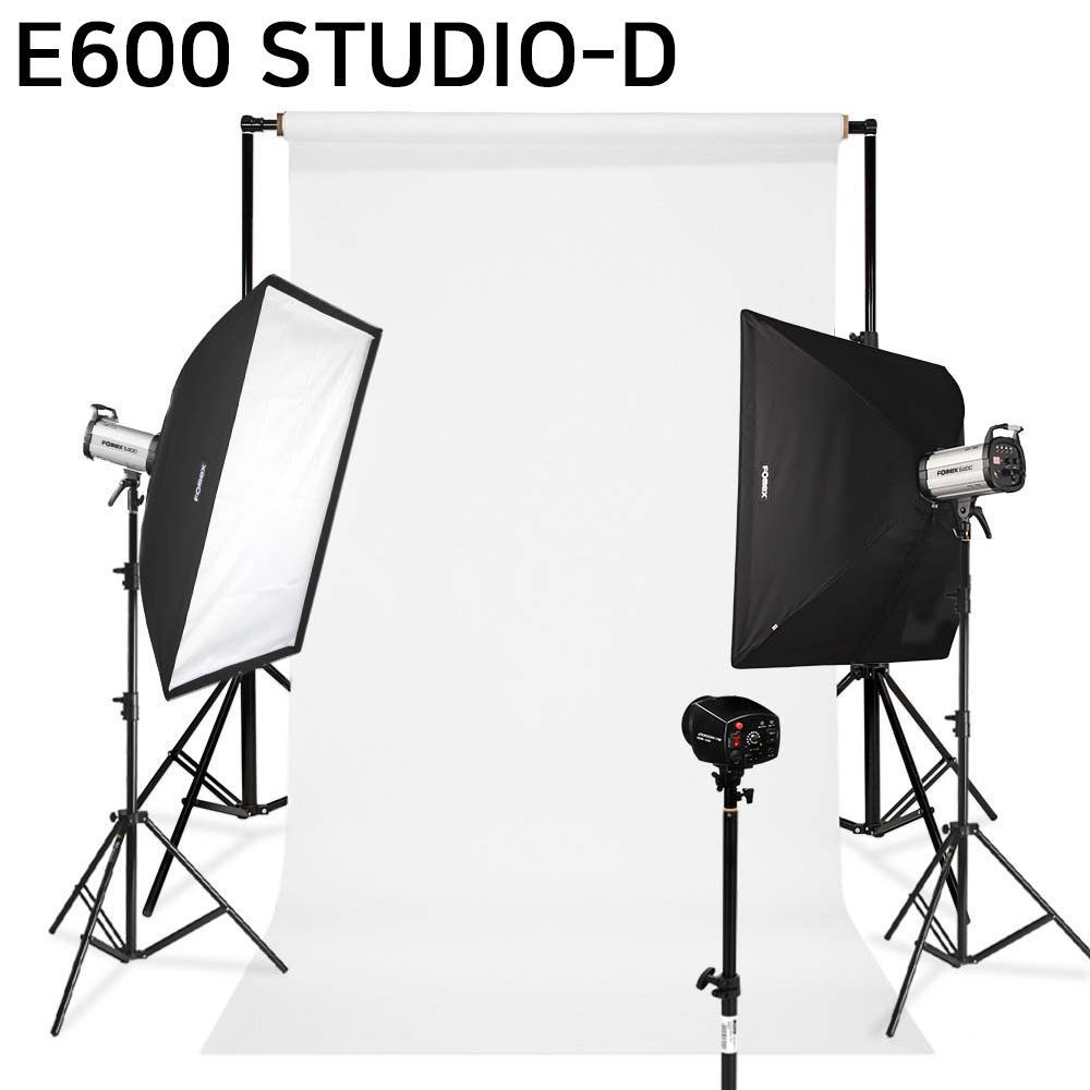 스튜디오 촬영세트(E600 STUDIO-D)이동 배경지 화이트