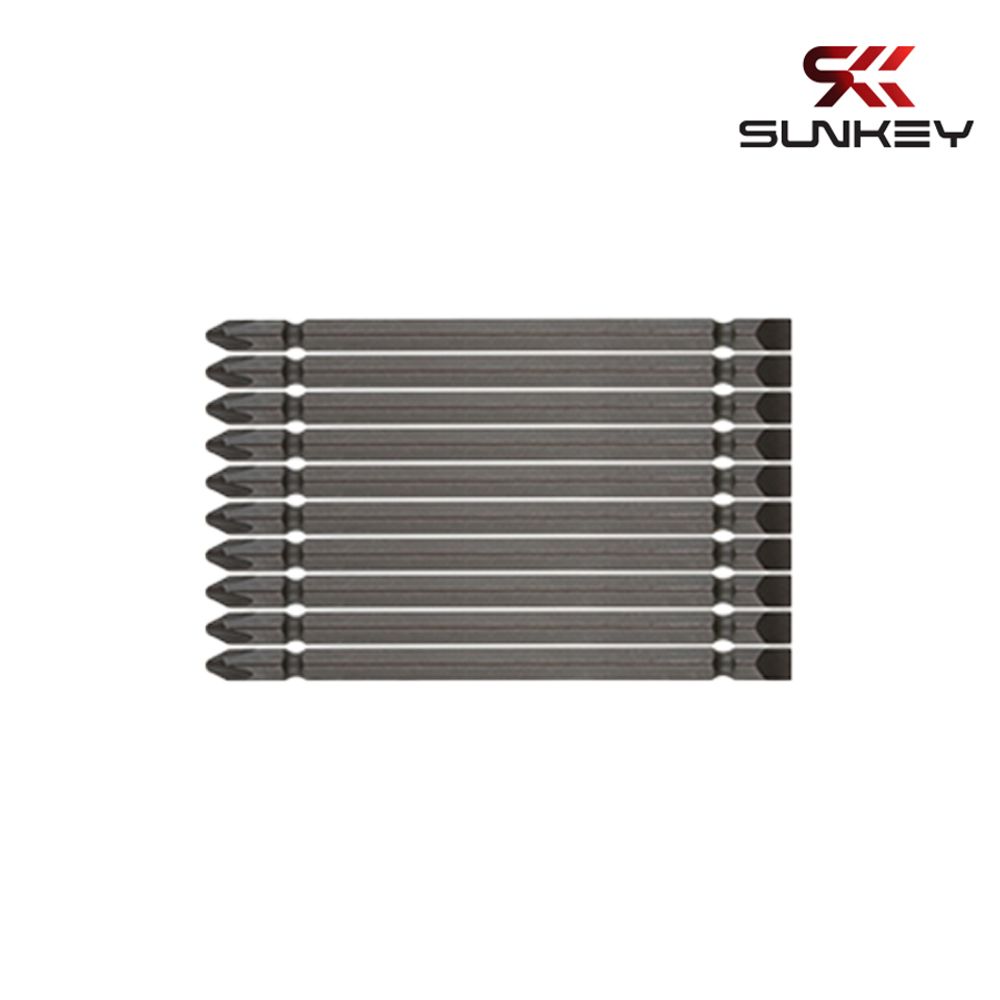 십자 일자 육각 +PH2x-FL6 110mm 드라이버비트 10pcs