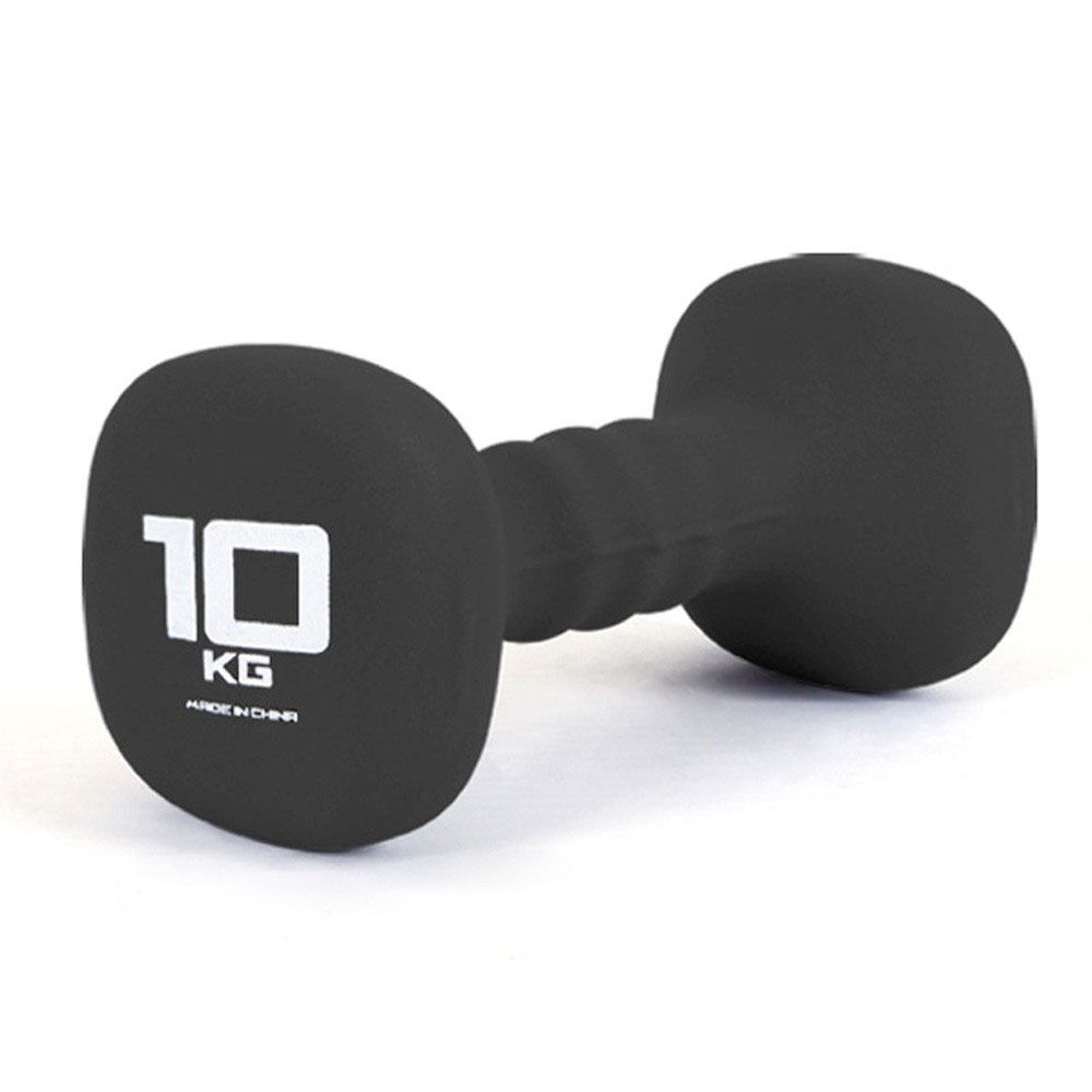 아이워너 네오프렌 사각 덤벨 아령 블랙 10kg 1P