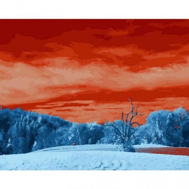 명화수채화그리기 풍경 화폭 40x50