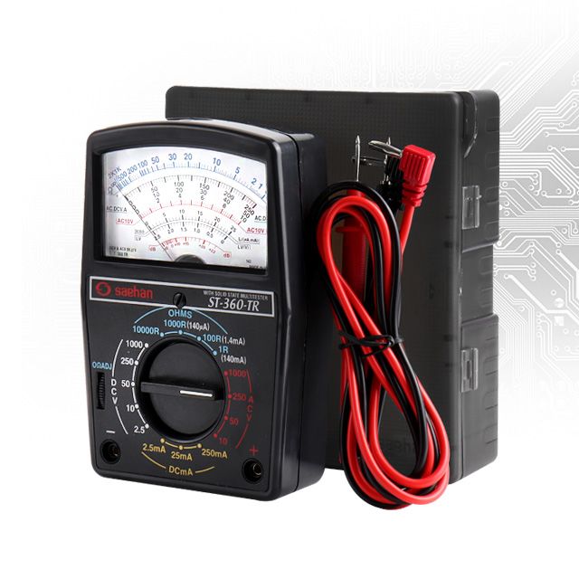 SH테스터기 ST360TR 전류 전압 저항 전기 멀티 측정기