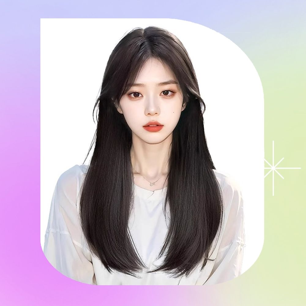 여성 캔디아 볼륨업 정수리 똑딱이가발 인모 2컬러